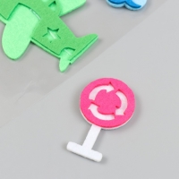 Наклейка фетр "Самолёты" 21х12,3 см Наклейка фетр "Самолёты" 21х12,3 см