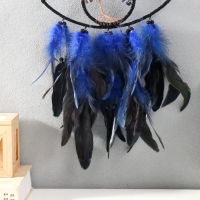 Ловец снов "Древо жизни. Глаз" чёрно-синий 18,5х48 см Ловец снов "Древо жизни. Глаз" чёрно-синий 18,5х48 см