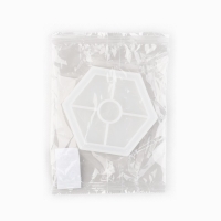 Молд силиконовый универсальный. Формочка для творчества «Поддон Шестиугольник», 10,5 х 12 см Молд силиконовый универсальный. Формочка для творчества «Поддон Шестиугольник», 10,5 х 12 см