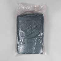 Сетка затеняющая, 5 &times; 3 м, плотность 80 г/м&sup2;, тёмно-зелёная, в наборе 15 клипс