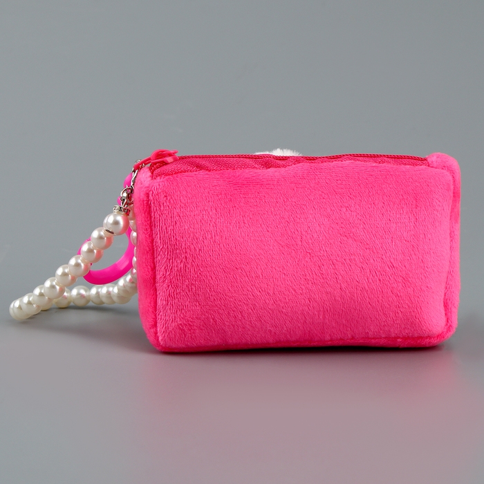 Кошелёк детский «Зайка», на брелоке с браслетом Кошелёк детский «Зайка», на брелоке с браслетом