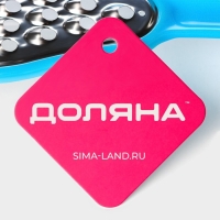 Тёрка с контейнером для детского питания Доляна &laquo;Груша&raquo;, 16 см, крупная, цвет МИКС