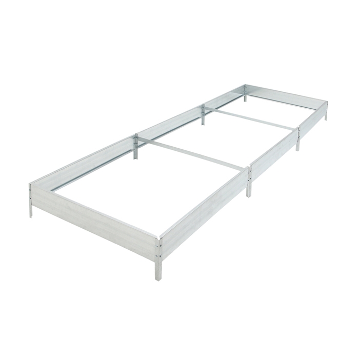 Грядка оцинкованная, компакт, 295 &times; 100 &times; 15 см, Greengo