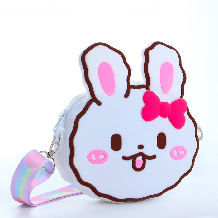 Сумка детская на молнии &laquo;Выбражулька&raquo;, цвет белый