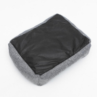 Лежанка-диван с двусторонней подушкой, 45 х 35 х 11 см, микс цветов Лежанка-диван с двусторонней подушкой, 45 х 35 х 11 см, микс цветов