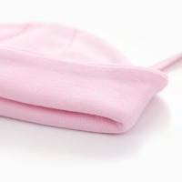 Шапка для девочки, цвет светло-розовый, размер 40-42 Шапка для девочки, цвет светло-розовый, размер 40-42