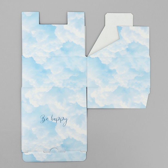 Коробка подарочная складная, упаковка, &laquo;Счастье&raquo;, 15 х 15 х 7 см