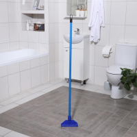 Тряпкодержатель Доляна, металл, 123&times;19 см, цвет МИКС