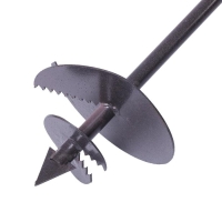 Бур садовый, шнековый, d=200 мм, длина 2 м, цвет МИКС Бур садовый, шнековый, d=200 мм, длина 2 м, цвет МИКС