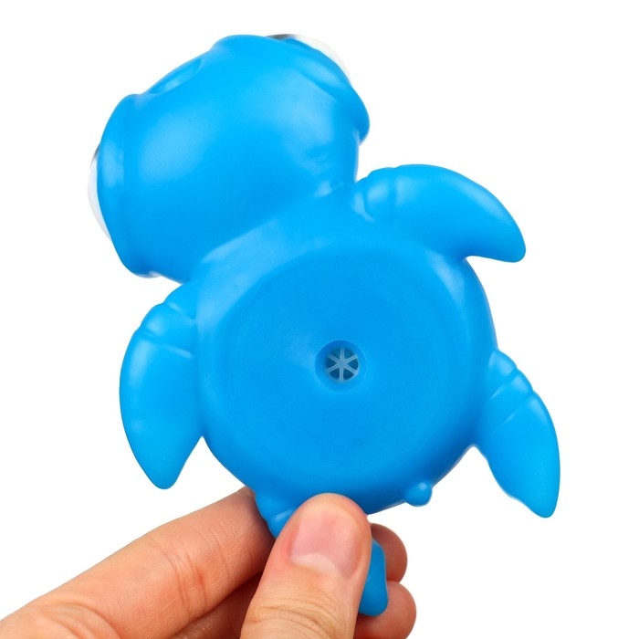 Набор резиновых игрушек для ванны &laquo;Черепашки&raquo;, 10 см, с пищалкой, 5 шт, Крошка Я