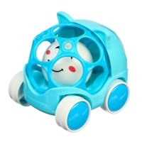 Машинка - погремушка «Совушка», с эластичными элементами, Крошка Я Машинка - погремушка «Совушка», с эластичными элементами, Крошка Я