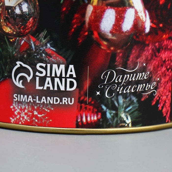 Тубус под бутылку &laquo;Новогодняя красота&raquo;, 34.5 х 12.5 х 12.5 см