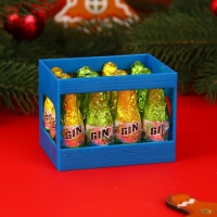 Новый год. Шоколад фигурный Gin&Co с джином, 9 г Новый год. Шоколад фигурный Gin&Co с джином, 9 г