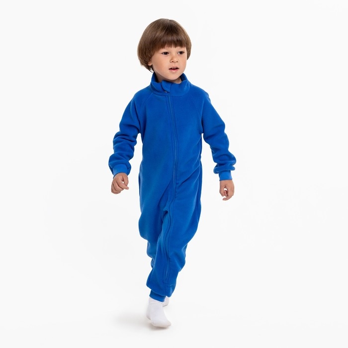 Комбинезон воротник-стойка, цвет синий, рост 86-92 см Комбинезон воротник-стойка, цвет синий, рост 86-92 см
