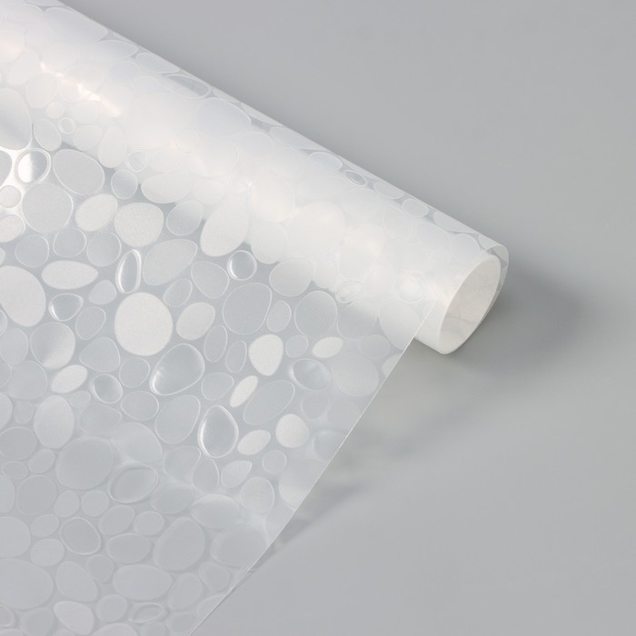 Коврик противоскользящий Доляна &laquo;Пузыри&raquo;, 30&times;90 см, цвет прозрачный