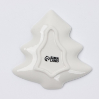 Новый год. Подставка под чайный пакетик &laquo;Тепла&raquo;, 8,7 х 8,5 см