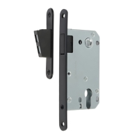 Защелка врезная магнитная, под цилиндр LOCKLAND ZLK6BL, цвет черный Защелка врезная магнитная, под цилиндр LOCKLAND ZLK6BL, цвет черный