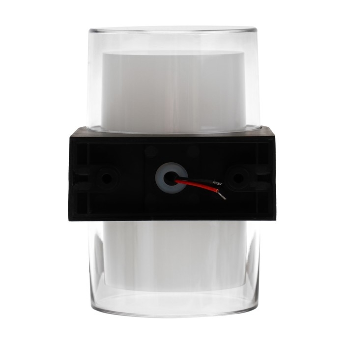 Светильник фасадный «Гранд двойной», FSD-076, 10 Вт, 4000К, IP65, 220 В, пластик, черный Светильник фасадный «Гранд двойной», FSD-076, 10 Вт, 4000К, IP65, 220 В, пластик, черный