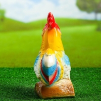 Садовая фигура "Петух на бревне" 29см Садовая фигура "Петух на бревне" 29см