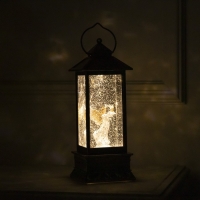 Светодиодная фигура «Фонарь с ангелом» 10 × 27 × 10 см, пластик, батарейки ААх3 (не в комплекте), USB, свечение тёплое белое Светодиодная фигура «Фонарь с ангелом» 10 × 27 × 10 см, пластик, батарейки ААх3 (не в комплекте), USB, свечение тёплое белое