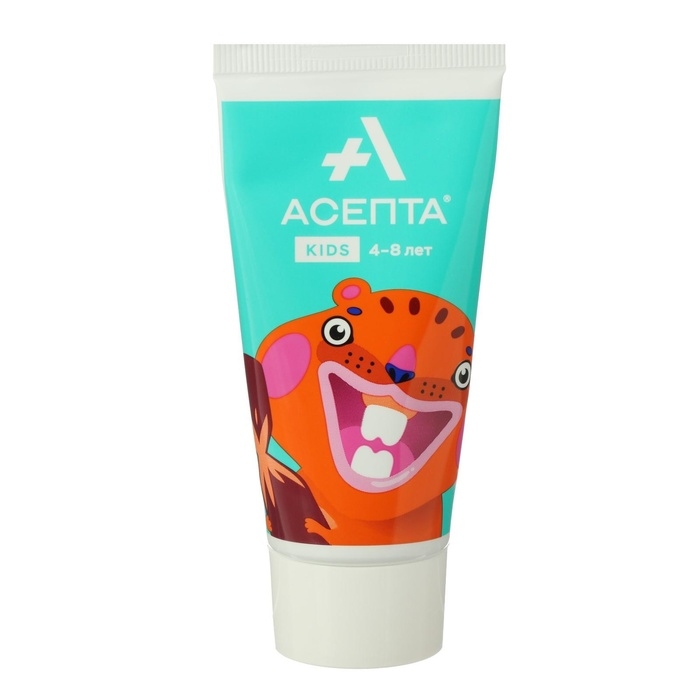 Зубная паста &laquo;Асепта Kids&raquo; для детей от 4 до 8 лет, 50 мл