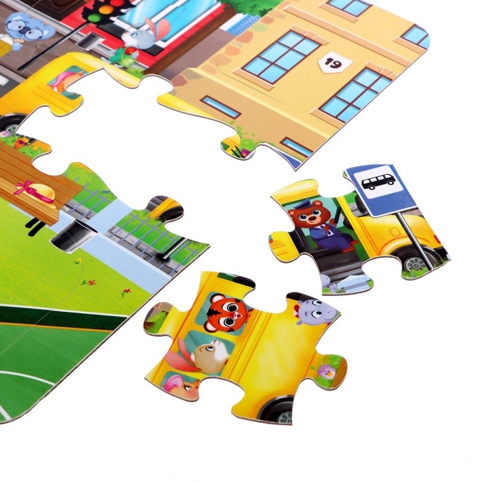 Пазлы с окошками &laquo;Зооленд&raquo;, 17 деталей