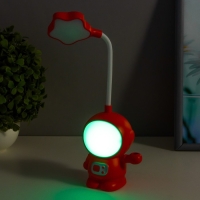 Настольная лампа "Астронавт" МИКС LED 3Вт USB АКБ 9х7х21 см RISALUX Настольная лампа "Астронавт" МИКС LED 3Вт USB АКБ 9х7х21 см RISALUX