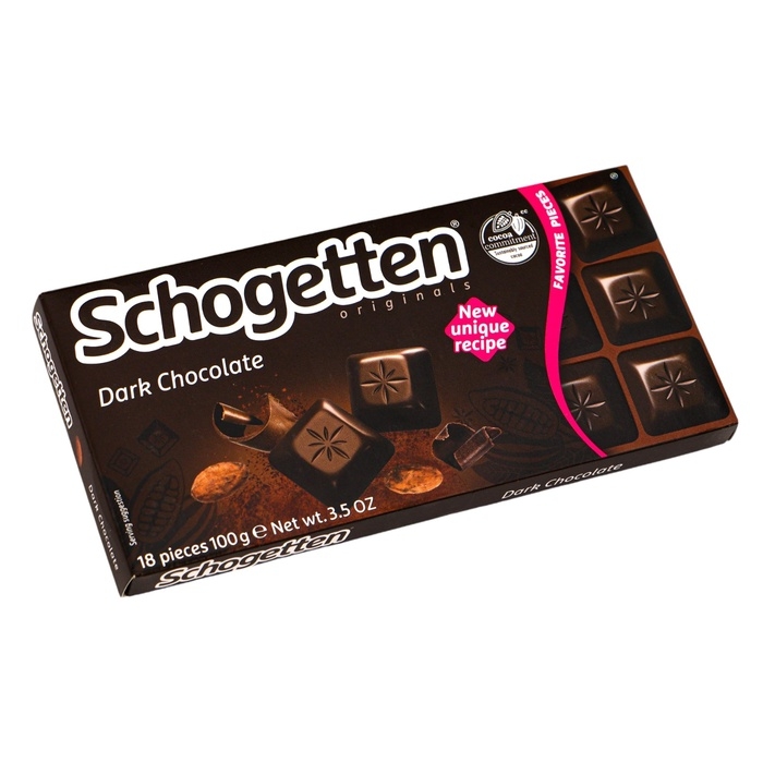Шоколад темный Schogetten Dark Chocolate 100 г Шоколад темный Schogetten Dark Chocolate 100 г