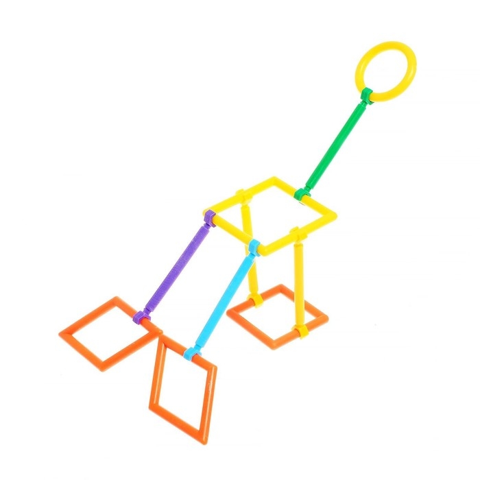 Конструктор &laquo;Палочки&raquo;, 80 деталей