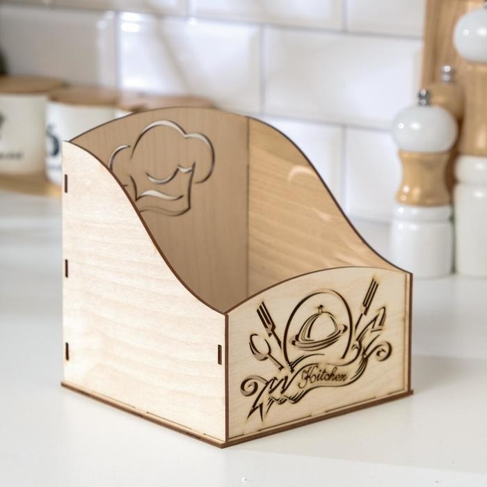 Коробочка под специи Коробочка под специи "Повар", 15х15х16см