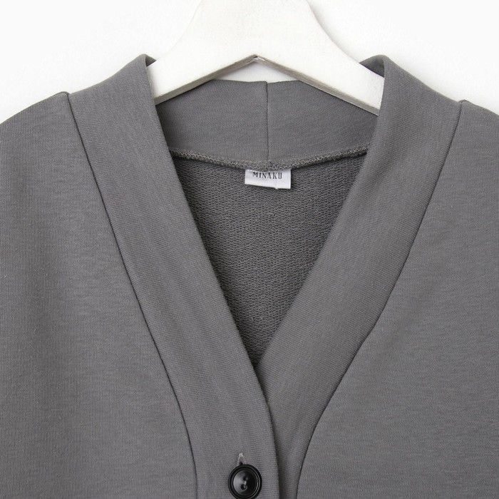 Костюм для девочки (кардиган, брюки) MINAKU цвет серый, рост 104 см Костюм для девочки (кардиган, брюки) MINAKU цвет серый, рост 104 см