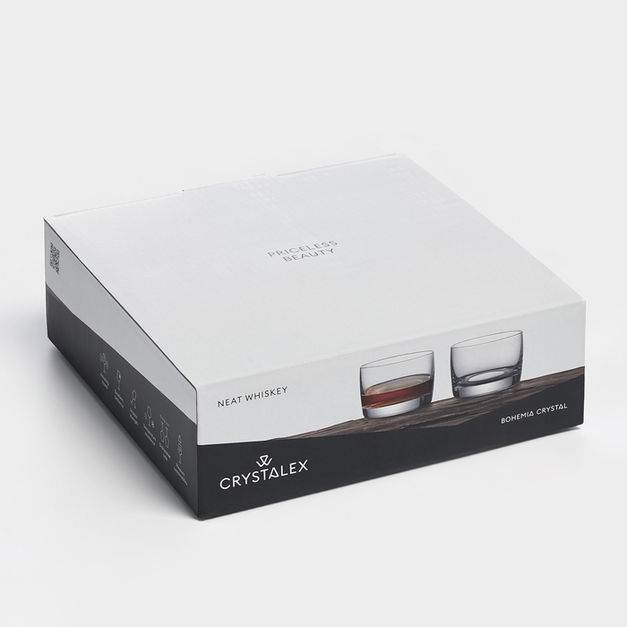 Набор стеклянных стаканов для виски &laquo;Идеал&raquo;, 150 мл, 4 шт