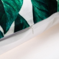 Наволочка декоративная Этель Тропики &laquo;Листва&raquo; 40х40 см, велюр