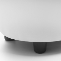 Пуф "Йокки", экокожа белый