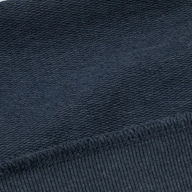 Толстовка с капюшоном унисекс Hoodie, синий меланж, размер XS