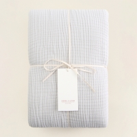 Плед SL Home 4х слойн.муслин 130*170 см, цв.серый 100% хлопок Плед SL Home 4х слойн.муслин 130*170 см, цв.серый 100% хлопок