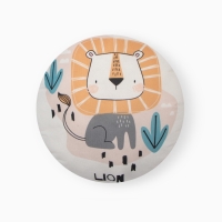 Подушка декоративная Этель "Львенок" d 30 см, велюр 100% п/э Подушка декоративная Этель "Львенок" d 30 см, велюр 100% п/э