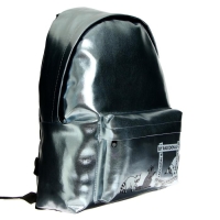 Рюкзак молодёжный Calligrata "Енотик" + пенал - косметичка, 38 х 30 х 11 см, голография