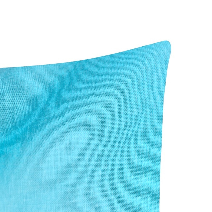 Наволочка Этель 50*70 см цв.голубой, 100% хлопок, поплин, 125 г/м² Наволочка Этель 50*70 см цв.голубой, 100% хлопок, поплин, 125 г/м²