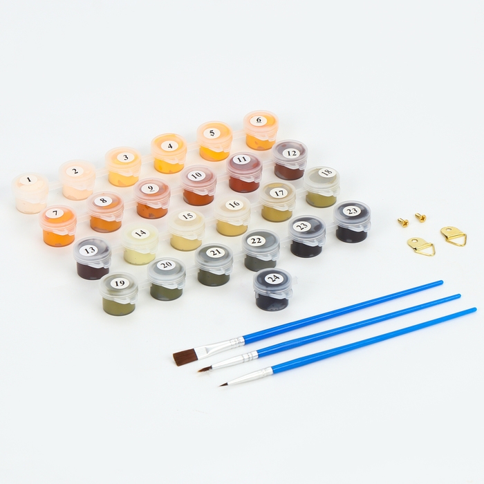 Картина по номерам панно &laquo;Кот на руках&raquo;, 30 х 50 см