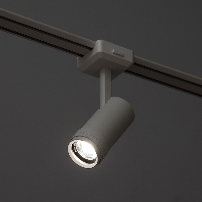 Светильник трековый SLIM Светильник трековый SLIM "Акцент" LED 9Вт 3000K-6000К 48V CRI90 белый 6х6х18,8см