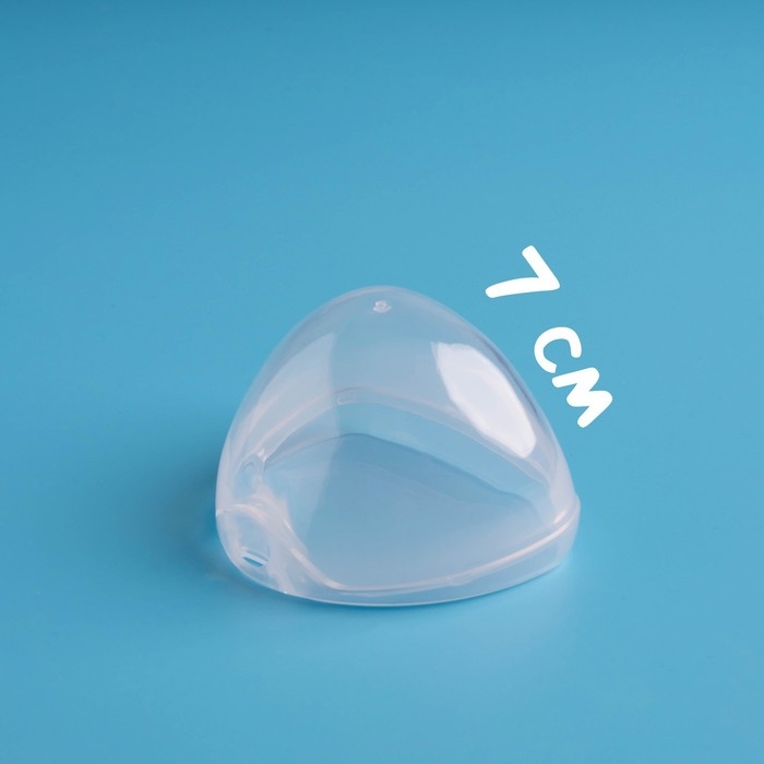 Контейнер для хранения и стерилизации сосок и пустышек, цвет прозрачный Контейнер для хранения и стерилизации сосок и пустышек, цвет прозрачный