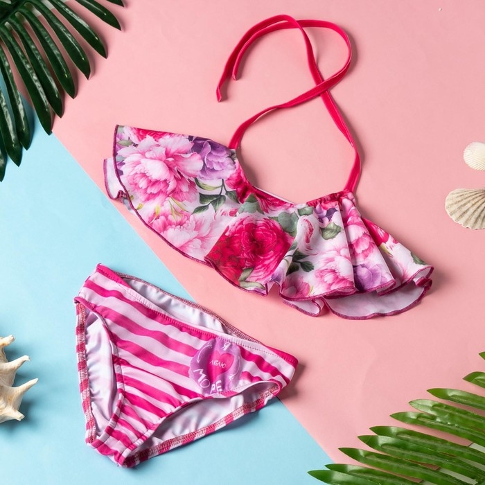 Купальник KAFTAN Купальник KAFTAN "Little princess", рост 110-116 см (32), цвет розовый