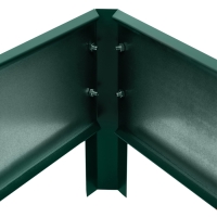 Клумба оцинкованная «Трапеция», d = 100 см, высота бортика 15 см, зелёная, Greengo Клумба оцинкованная «Трапеция», d = 100 см, высота бортика 15 см, зелёная, Greengo