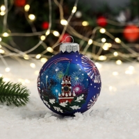 Шар "Кремль", 80 мм., в подарочной упаковке Шар "Кремль", 80 мм., в подарочной упаковке