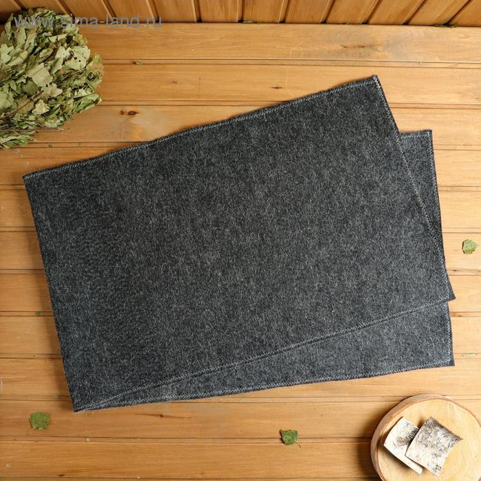 Лежак для бани тёмный 160&times;50 см