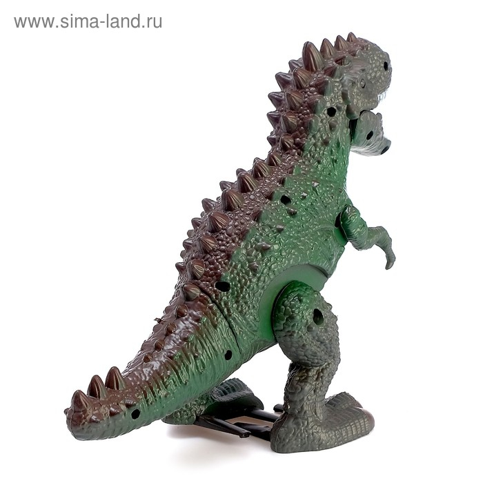 Динозавр &laquo;Рекс&raquo; работает от батареек, световые и звуковые эффекты, МИКС