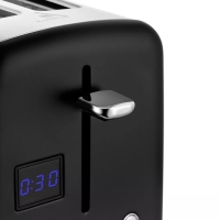 Тостер Kitfort КТ-6219, 870 Вт, 6 режимов прожарки, 2 тоста, чёрно-серебристый Тостер Kitfort КТ-6219, 870 Вт, 6 режимов прожарки, 2 тоста, чёрно-серебристый