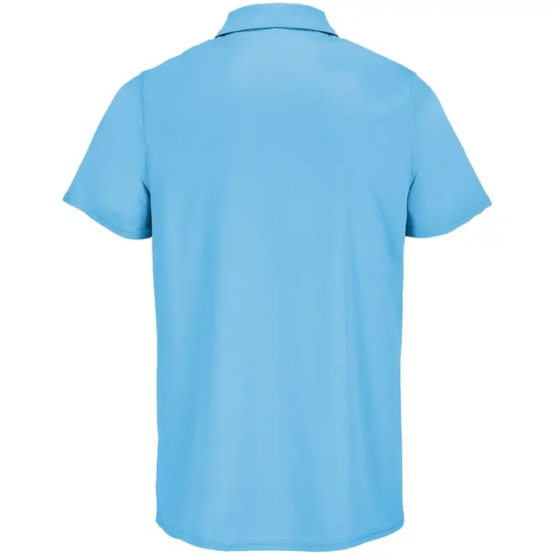 Рубашка поло унисекс Pitcher, ярко-бирюзовая, размер XS