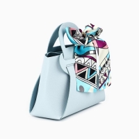 Сумочка подарочная &laquo;Голубая&raquo;, 12 х 13 х 5.5 см